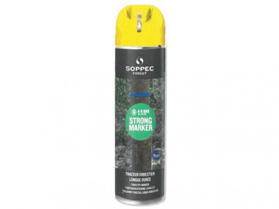 Lesnický značkovací sprej STRONG Marker Soppec žlutý 500ml