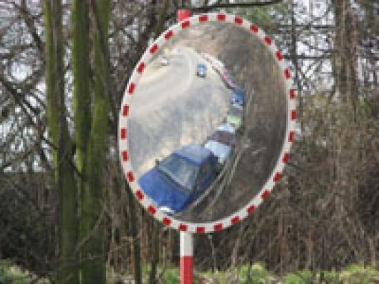 Dopravní zrcadlo kruhové - Silniční zrcadlo kruhové