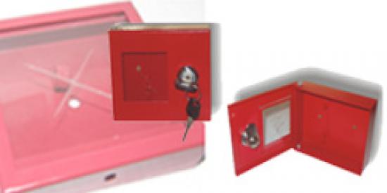 Požární krabička na klíče - kovová